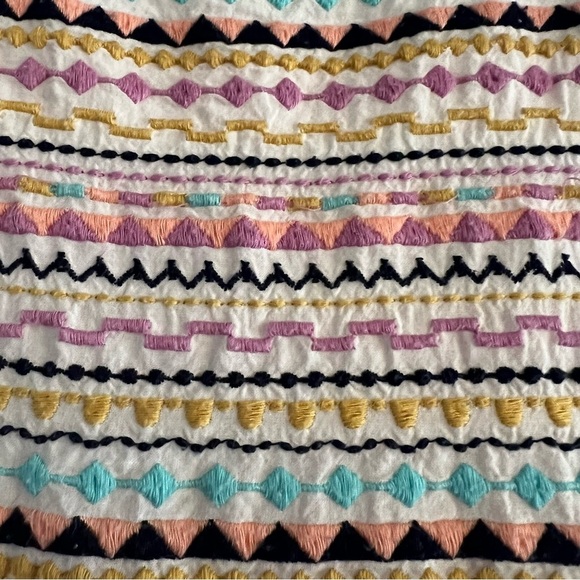 Tommy Bahama Girls Size 6 Summer Spring Floral Blue Tiered Dress Sleeveless - Picture 4 of 10